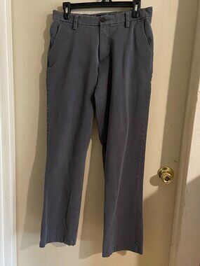 32W34L Gray Dockers Straight Fit Pants